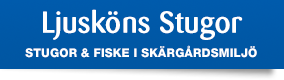 Stugor & fiske i skärgårdsmiljö